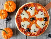 O Halloween está chegando! Prepare a mini pizza ar