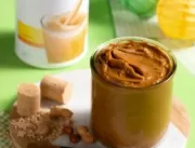 Receita Fit: pasta de amendoim sabor paçoca