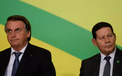 Bolsonaro não está com muita vontade de conversar 