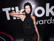 Modelo Maria Klaumann no TikTok Awards 2022