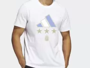 Adidas vende camiseta especial da Argentina com 3 