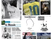 Pelé: morte do rei do futebol é destaque em jornai