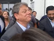 Tarcisio promete homenagem do governo de São Paulo