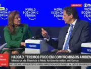 Em Davos, Haddad fala em zerar déficit das contas 