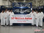 Honda comemora 30 milhões de carros produzidos só 