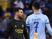 Messi e Cristiano Ronaldo fazem alegria de saudita