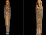 Pesquisadores descobrem 49 amuletos preciosos dentro de uma múmia no Egito