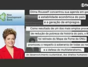 Dilma é confirmada como nova presidente do banco d