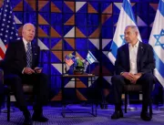 Parece que foi obra do outro lado, não de vocês, diz Biden a Netanyahu sobre explosão em hospital de Gaza