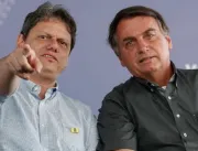 Bolsonaro diz que não está tudo certo em sua relação com Tarcísio