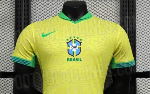 Site vaza provável novo uniforme da Seleção Brasileira para 2024; confira