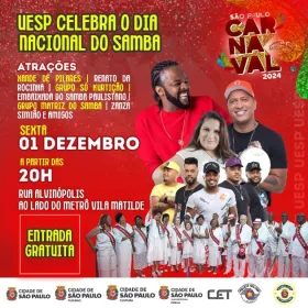UESP celebra Dia Nacional do Samba com grande festa na pista de desfiles da Vila Esperança