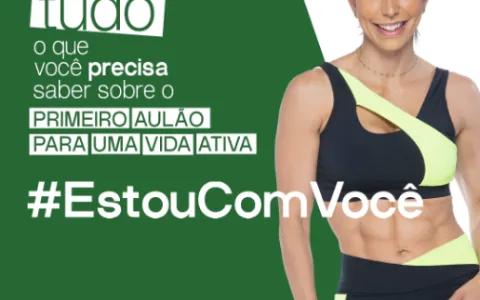 Aulão fitness com Carol Borba acontece neste domingo em São Paulo