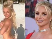 Britney Spears posa completamente nua após atacar 
