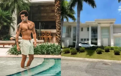Conheça mansão famosa de Luan Santana com piscina-praia e borda infinita; Imóvel de R$ 43 milhões tem novo dono