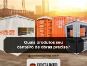 3 vantagens da locação de container para obras