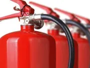 Extintores de incêndio produzidos para oferecer segurança
