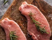 Volume e receita de exportações de carne suína cre
