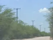 Bandidos furtam 800 metros de cabos de energia em 