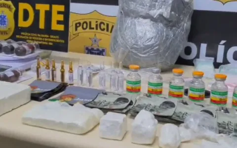 Polícia apreende em Feira de Santana droga que seria vendida no carnaval de Salvador