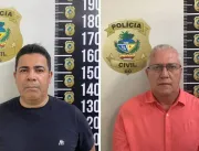 Dois são presos em Goiás após darem golpes em fazendeiros se passando por diretores do BNDES