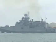 Ucrânia afirma que destruiu navio de guerra russo 