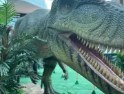 Exposição Mundo Jurássico chega ao Salvador Shopping com réplicas de dinossauros em tamanho real