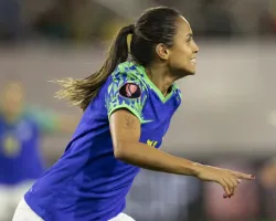 Seleção Brasileira feminina vence a Colômbia e se classifica na Copa Ouro