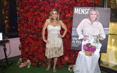 Viviane Alves esbanja elegância e sofisticação em sua capa na Revista Mensch em comemoração ao seu aniversário