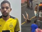 Homem que roubou e agrediu mulher durante Carnaval