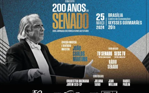 SescTV e TV Senado oferece concerto regido e dirigido por João Carlos Martins