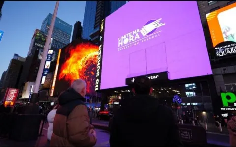 Empresa do ramo financeiro, Limite na Hora, tem destaque internacional na Times Square, em NY