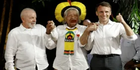 Lula e Macron lançam plano de economia sustentável na Amazônia