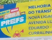 Obra de trânsito da prefeitura na região do Curralinho causa polêmica