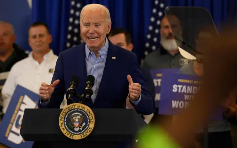 Biden quer triplicar tarifas sobre aço e alumínio 
