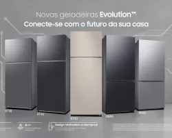 Geladeiras Evolution da Samsung trazem o futuro pa