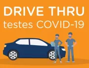 Grupo CURA realiza testes de coronavírus em Drive 