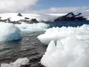 Antártica: degelo provoca separação de iceberg