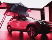 VW Taos terá até tenda para camping como acessório