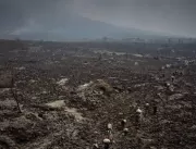 Segunda erupção de vulcão na Rep. Dem. do Congo fo