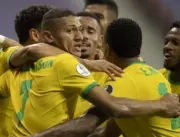 Brasil vence Venezuela com gols de Marquinhos, Ney