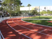 Clube andreense inaugura pista de atletismo com es