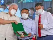 Em visita ao Piauí, Lula participa de ato em defes