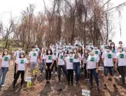 Projeto Mais Verde: voluntários plantam árvores em