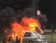 MS: mulher é presa por atear fogo no carro de ex-n