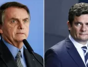 Bolsonaro volta a atacar Moro: Não aguenta 10 segu