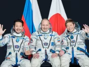 Turistas japoneses chegam à Estação Espacial Inter