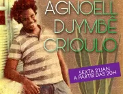 O cantor e compositor Agnoell Djymbê Crioulo se ap