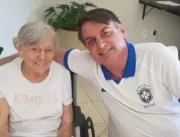 Mãe de Bolsonaro está internada em hospital no int