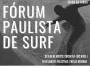 Fórum Paulista de Surf formará 90 árbitros e debat